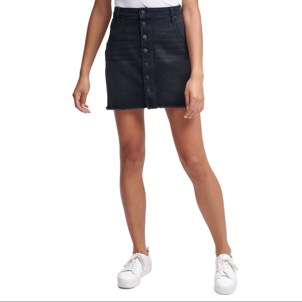 Calvin Klein Denim Mini Skirt